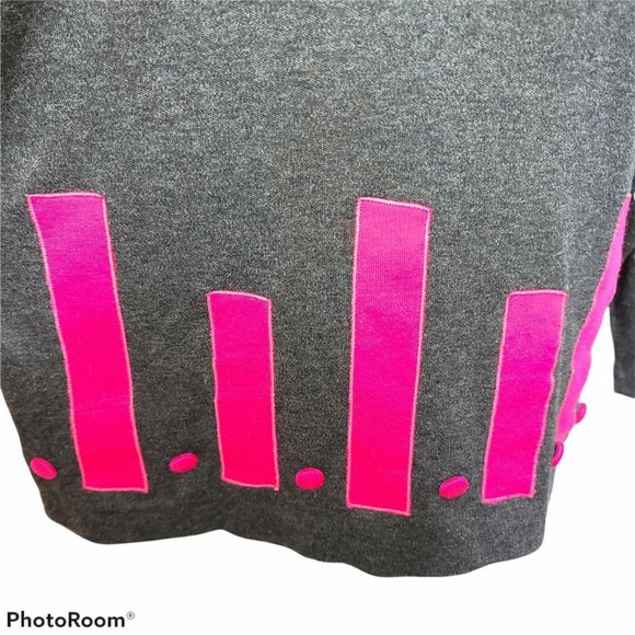 Meet in Miami Vintage 80s Top Geometric Mod - Picture 5 of 9